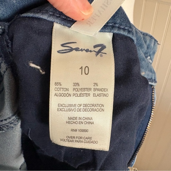 Seven Women’s Jeans size 10 Booty Shaper Medium Wash - Picture 8 of 8